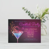 MODERN COCKTAIL-PARTIJ Uitnodiging (Staand voorkant)