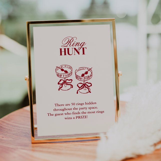 Modern Cocktail ring jacht vrijgezellenfeest spel (Creator heeft geüpload)