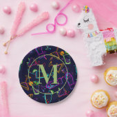 Modern Cocktails Happy Hour Monogram Bord (Feest)