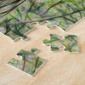 Modern Coconuts Palm Tree Tropical Greenery Legpuzzel (Zijkant)