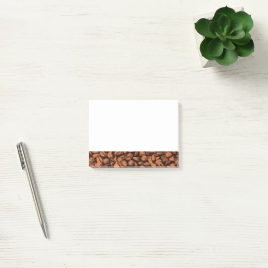 Modern Coffee Bean Post-it® Notes (Kantoor)