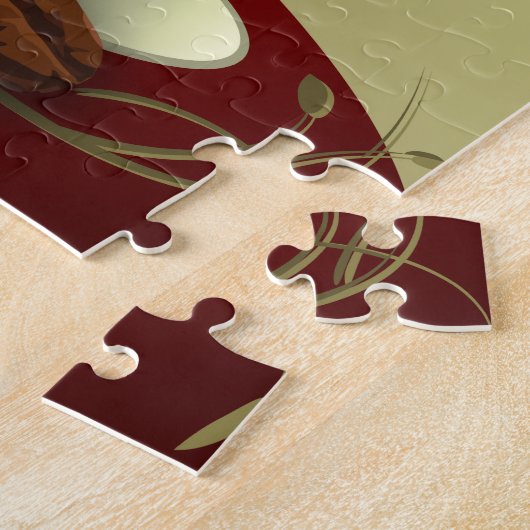 Modern Coffee Lover Legpuzzel (Zijkant)