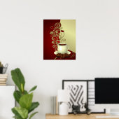 Modern Coffee Lover Poster (Thuiskantoor)