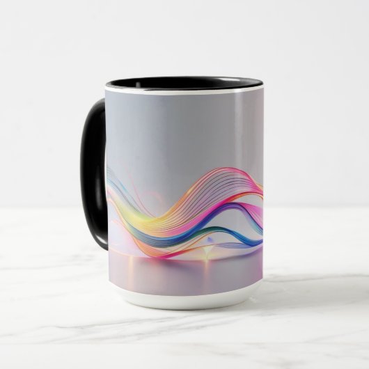 Modern Coffee Shop Café of Bar Custom Barista Mok (Voorkant links)