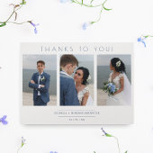 Modern Collage 3 Foto's Wedding minimalistisch scr