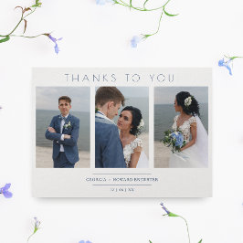 Modern Collage 3 Foto's Wedding minimalistisch scr