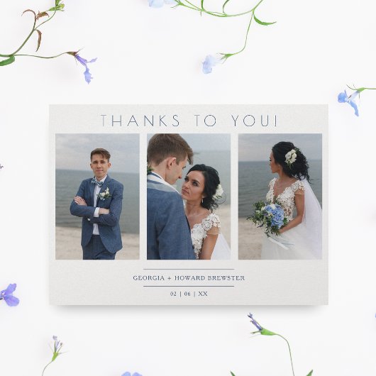 Modern Collage 3 Foto's Wedding minimalistisch scr