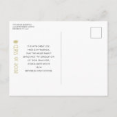 Modern Collage Afstuderen Afstudeerder Foto Afstud Aankondigingskaart (Achterkant)