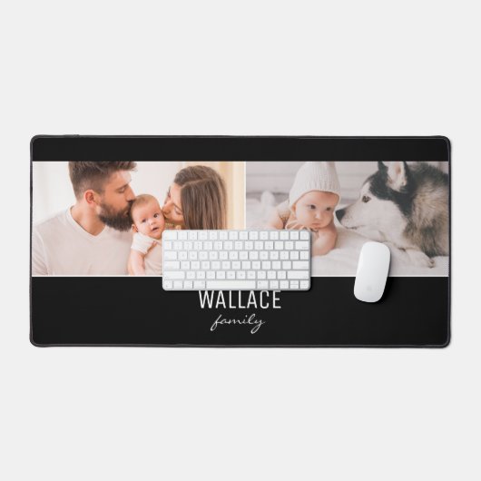 Modern collage Family Keepsake Photos personalize  Bureaumat (Keyboard & Muis)