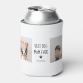 Modern Collage Foto Best Mam Dog Ever Blikjeskoeler (Blikje Voorkant)