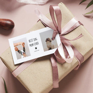 Modern Collage Foto Best Mam Dog Ever Cadeaulabel