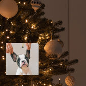 Modern Collage Foto Best Mam Dog Ever Keramisch Ornament