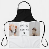 Modern Collage Foto Best Mam Dog Ever Schort (Voorkant)