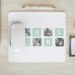 Modern Collage Foto Mint Best Hubby Gift Muismat<br><div class="desc">Moderne Collage Foto Mint Best Hubby Gift is een gepersonaliseerd cadeauidee voor echtgenoten dat de schoonheid van een fotocollage combineert met de charme van een lijst. Dit unieke geschenk wordt ontworpen om de meest gedenkwaardige momenten te tonen die door het paar worden gedeeld, zoals hun trouwdag, romantische data, vakanties en...</div>
