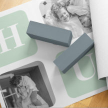 Modern Collage Foto Mint Best Hubby Gift