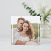 Modern Collage-foto van stel & Minimaal gezinsgesc (Staand voorkant)