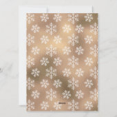 Modern Collage Getrouwd en Vrolijk Kerstfeest Kaar Feestdagenkaart (Achterkant)