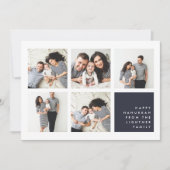 Modern Collage | Hanukkah-fotokaart Feestdagenkaart (Voorkant)