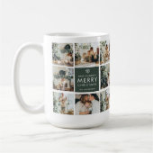 Modern Collage “Merry Christmas” Multi Photo  Koffiemok (Links)