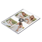 Modern Collage Personalized Family Photo Gift Notitieboek (Linkerzijde)