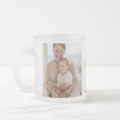 Modern Collage Photo & Happy Thanksgiving Dad Matglas Koffiemok (Links)