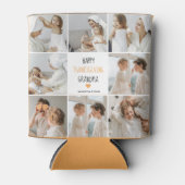 Modern Collage Photo Happy Thanksgiving Grandma Blikjeskoeler (Voorkant)