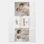 Modern Collage Photo Happy Thanksgiving Grandpa Theedoek (Verticaal)