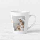 Modern Collage Photo Happy Thanksgiving mama Latte Mok (Rechts)