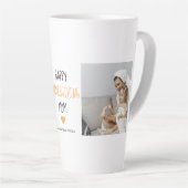 Modern Collage Photo Happy Thanksgiving mama Latte Mok (Rechterhoek)