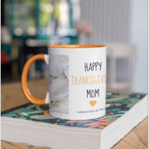 Modern Collage Photo Happy Thanksgiving mama