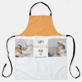 Modern Collage Photo Happy Thanksgiving mama Schort (Voorkant)