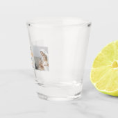 Modern Collage Photo Happy Thanksgiving mama Shot Glas (Rechts)