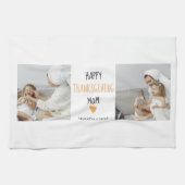 Modern Collage Photo Happy Thanksgiving mama Theedoek (Horizontaal)