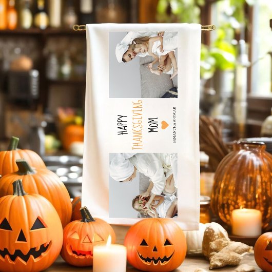 Modern Collage Photo Happy Thanksgiving mama Theedoek