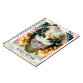 Modern Collage Portret Notitieboek van Ongezegde W (Linkerzijde)