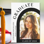 Modern College Afstuderen Foto Aankondiging