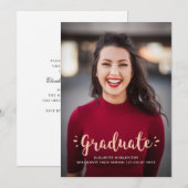 Modern college, middelbare school, universitair af kaart (Voorkant / Achterkant)