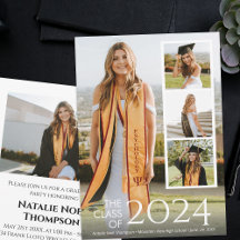 Modern College of High School Elegant Afstuderen