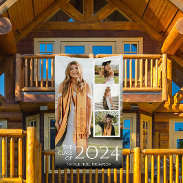 Modern College of High School Elegant Afstuderen Spandoek