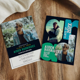 Modern College Uitnodiging voor afstuderen