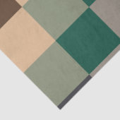 Modern Color Checks Checkerboard Tissuepapier (Detail)