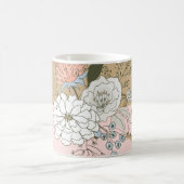 Modern Colorblock Bouquet Koffiemok (Center)