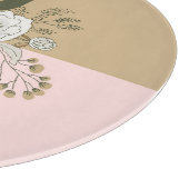 Modern Colorblock Bouquet Snijplank (Hoek)