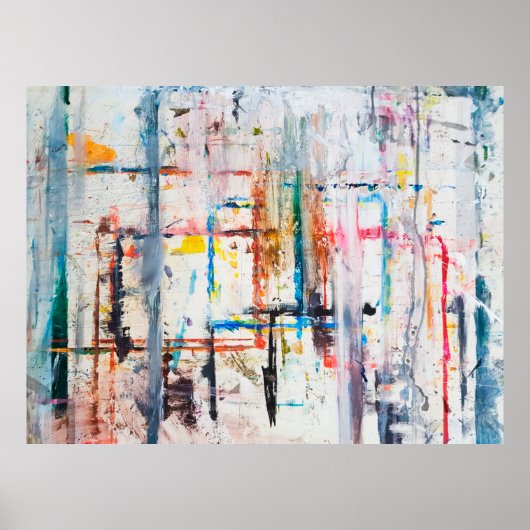 Modern colorful background.art,contemporary,modern poster (Voorkant)