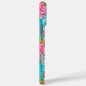 Modern Colorful Blooming Cacti Personalized Case-Mate iPhone Case (Achterkant / Rechts)