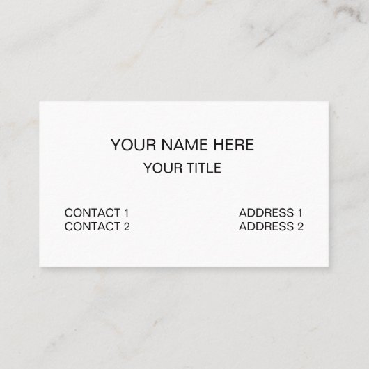 Modern Colorful Coastal Beach Stripes Visitekaartje (Achterkant)