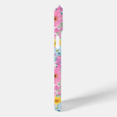 Modern Colorful Garden Monogrammed Case-Mate iPhone Case (Achterkant / Rechts)