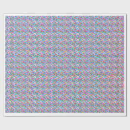 Modern Colorful Geometric Mosaic Pattern Wrapping  Cadeaupapier