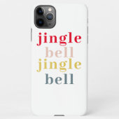 Modern Colorful Jingle Bell Jingle Bell iPhone Hoesje (Achterkant)