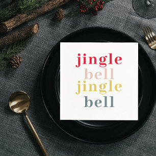 Modern Colorful Jingle Bell Jingle Bell Servet